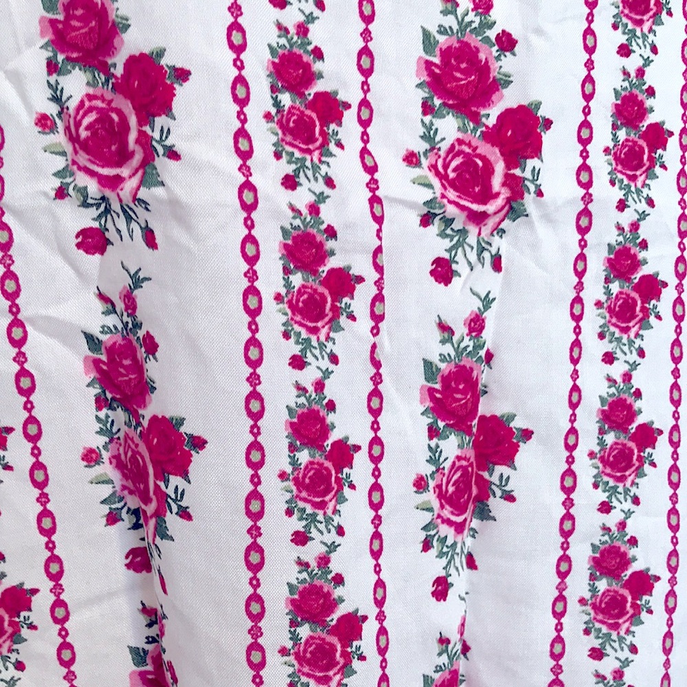 H&M | Pink Roses Tank | size 4 - Picture 4 of 4